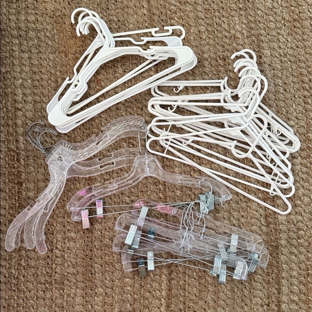 HANGERS PANT HANGARS CLOSET ORGANIZATION BUNDLE of 35